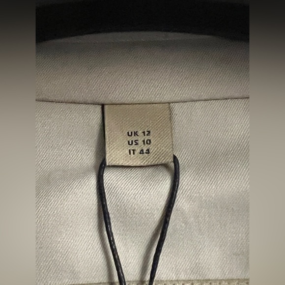 BURBERRY GUISELEY HOUSE CHECK TROPICAL GABARDINE CAR COAT SIZE 10US/12UK/44EU - Picture 13 of 15